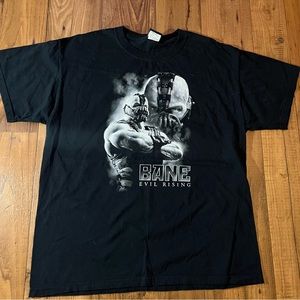 VTG The Dark Knight Rises Bane Evil Rising Movie T-Shirt Men L, Batman DC Comics